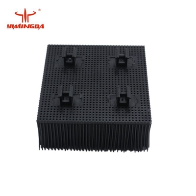 剛毛の自動カッターの部品は100x100x42mmの多物質的な青/黒い色にブラシをかける
